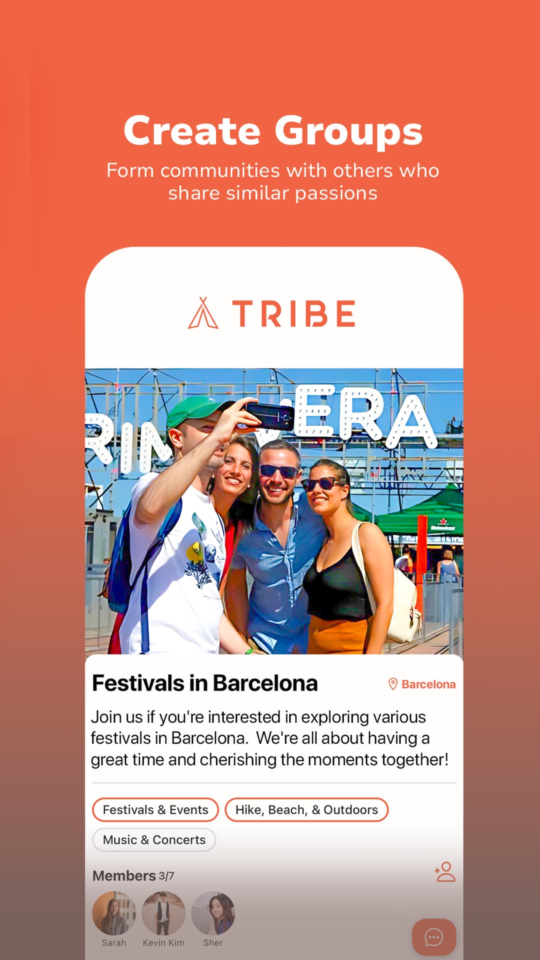 Tribe App Preview 3